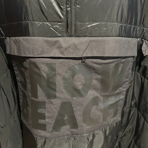 POLO RALPH LAUREN BLACK OUT SNOW BEACH PONCH